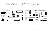 BeoSound 5 Encore - Microsoft... · 2020. 4. 6. · Si desea usar BeoSound 5 Encore como panel de navegación para explorar su colección de música digital y más de 10.000 emisoras