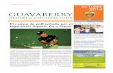 Guavaberry Golf - Print · 2017. 10. 11. · El campo de golf de Guavaberry, de ensueño, uno de los mejores diseños de Gary Player VALLEJO La leyenda viva del golf Gary Player ha