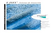 E-FLEX - Sistema de Aireación · 2020. 7. 30. · la alimentación de aire en función de la carga. Desde el punto de vista de la mecánica de fluidos, un sistema de aireación debe