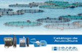 Catálogo de Acuicultura · 2019. 4. 29. · HI701 Alcalinidad en agua dulce HI775 Alcalinidad en agua de mar dKH HI772 Nitrito intervalo alto y bajo, nitrito marino intervalo ultra