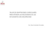 TALLER DE ADAPTACIONES CURRICULARES PARA ATENDER … · 2019. 12. 16. · taller de adaptaciones curriculares para atender las necesidades de los ... estrategia metodolÓgica para