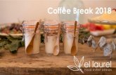 CoffeeBreak 2018 - El Laurel Catering › pdf › Desayunos-2018.pdfTortitas, gofres y crepes para rellenar con dulce de leche, caramelo, chocolate y frutas del bosque SHOWCOOKING