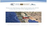 Sismo 25 de Julio de 2018 Magnitud ML=4 - CICESEresnom.cicese.mx/sitio/images/sismo-25-julio-2018.pdfdel Golfo de California, conocido como Canal de Ballenas y como el sismo que ocurrió