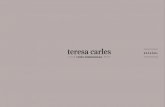 ESPAÑOL - Teresa Carles · Raviolos bicolor (blanco: estándar / rojo: remolacha) rellenos de berenjena, tomate seco y queso de cabra, sobre torres de berenjena al horno con salsa