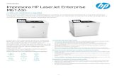 M612dn Impresora HP LaserJet Enter prise › h20195 › v2 › GetPDF.aspx › 4AA7-6951ESE.pdfdesarrollo de la eficiencia del negocio. ... Esta impresora se activa rápidamente e