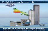 Franklin Electric Europa GmbH...Para longitudes de cable > 120 m, póngase en contacto con Franklin Electric. Mayor ahorro potencial de energía con un dimensionamiento de los cables