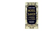 155 25mm 155 100 MAXIM WAHL - PlanetadeLibros...Hotel Savoy Maxim Wahl Traducción de María José Díez Pérez T-Hotel Savoy.indd 3 23/3/20 16:54