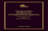 ...PEQUEÑO MANUAL CONSTITUCIONAL Autor: Henry Boys Loeb Editorial Conservadora S.p.A. Badajoz 100, of. 523 Las Condes, Santiago, Chile  ...