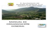 Manual de Organización › Transparencia...H. Ayuntamiento del Municipio de Cárdenas, S.L.P. Manual de Organización 2 PRESENTACIÓN Para que una administración pública tenga la