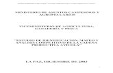 LA PAZ, DICIEMBRE DE 2003 · 2006. 2. 8. · El modelo de análisis de cadenas productivas ... 2.2.1. El Diamante de Michael Porter ... En el marco de la agenda boliviana de competitividad