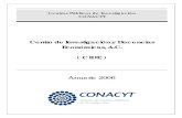 Centro de Investigación y Docencias Económicas, A.C. ( CIDE )2006-2012.conacyt.gob.mx/Centros/CIDE/ANUARIO CIDE 2006.pdf · de sus profesores y alumnos. La facultad está ... vinculación