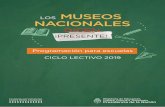 Programación para escuelas CICLO LECTIVO 2019 · 2019. 4. 4. · Circuito productivo (Duración: 45 min) Se propone un recorrido por la historia de la antigua estancia jesuítica