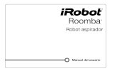 RoombaEl dispositivo Roomba funciona con una batería recargable. Antes de utilizar el dispositivo Roomba por primera vez, deberá cargar la batería durante toda la noche. • Asegúrese