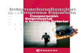 Internacionalización DE LA Empresa Española Cooperación ...de-lucio.es/doc/internacionalizacion.pdfLa internacionalización y la apertura a los mercados son, probablemente, los