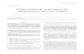Tiroidectomía ambulatoria: análisis de minimización de ...Cabrera E Cifuentes A anabria A Domínguez C Re Colomb Cir. 212:31-2 320 Introducción La tiroidectomía es el procedimiento