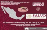 Panorama Epidemiológico de Dengue, 2019 - El portal único ......*Incidencia por 100 mil habitantes El estado de Quintana Roo presenta la incidencia mas alta 6.73 Fuente: SINAVE/DGE/SALUD/Sistema