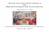 ASOCIACIÓN ESPAÑOLA DE PROFESORES DE LITURGIAtudominioweb.es/wp-content/uploads/2018/01/Boletin-AEPL... · 2020. 6. 5. · des de la AEPL y a la promoción del estudio de la liturgia.