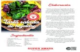 Tarta salada de hojaldre · 2019. 5. 16. · Ingredientes DESCÁRGATE LA i-Super Tarta salada de hojaldre • 1 placa de hojaldre de mantequilla o masa quebrada • 3 huevos • 1/4