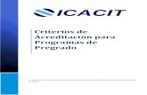 Criterios de Acreditación para Programas de Pregradoicacit.org.pe/web/archivos/2021_ICACIT_Criterios.pdf · 2020. 12. 5. · Criterios de Acreditación de ICACIT para Programas de