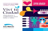 TODO GRATIS EN LOS BARRIOS Viví tu Ciudad · 2020. 12. 22. · Municipalidad de San Martín Cultura Agenda de verano 2021 ENERO LUNES 4 TEATRO Eterna Audioteatro. Solicitá el link