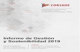 Informe de gestión y sostenibilidad CORSAHE 2019...GRI 102-1 Contenidos generales GRI 102-3 Ubicación de las sedes CORSAHE Autopista Medellín – Bogotá Kilómetro 30 Vereda Toldas,