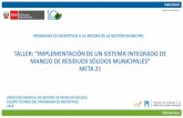 Presentación de PowerPoint - Ministerio del Ambiente · 2018. 4. 11. · Registro y envío de la información sobre la gestión y manejo de residuos sólidos del año 2017 (SIGERSOL).