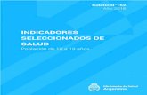 INDICADORES SELECCIONADOS DE SALUD...DEIS– Boletín N 162 1 Indicadores seleccionados de salud para población de 10 a 19 años. Argentina – Año 2018 Ministerio de Salud Secretaría