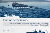 5ta Reunión de Comité de Operación del Puerto de Ensenada y … · 2015. 6. 16. · 5ta Reunión de Comité de Operación del Puerto de Ensenada y Costa Azul. ORDEN DEL DÍA 1.