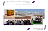 INFORME EN EXTENSO - Universidad Autónoma Metropolitana · 2016. 10. 6. · Contexto de la Unidad Lerma en la Universidad Autónoma Metropolitana de acuerdo al Plan de Desarrollo