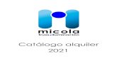 Catálogo alquiler 2021 - MICOLA · pÁginas 36 - 37 - coeficientes alquiler pÁgina 38 - condiciones generales pÁgina 2 Índice. estructuras prolyte – h40v – sistema de 4 puntos