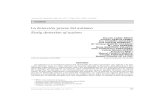 La detección precoz del autismo Early detection of autism · 2008. 9. 15. · autismo (déficits en habilidades comuni-cativas; déficits en interacción social; repertorio restringido