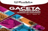 Gobierno Abiertogobiernoabierto.pueblacapital.gob.mx/images/gaceta/2019/... · Web viewQue, el Plan Municipal de Desarrollo 2018-2021 del Municipio de Puebla publicado en el Periódico