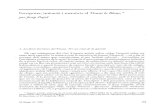 Escriptura, imitació i membria al Tirant lo Blanc, · 2012. 10. 8. · Escriptura, imitació i membria al Tirant lo Blanc, * per Josep Pujo,? l. Lesfonts literhries del Tirant. Per