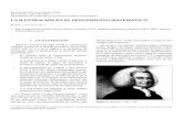 LA ILUSTRACIÓN EN EL PENSAMIENTO MATEMÁTICO · 2020. 7. 19. · Diderot de un diccionario inglés de medicina pro-mueve que Diderot y el matemático D’Alambert dirijan una nueva