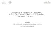 LA INDUSTRIA PORTUARIA MEXICANA: INVERSIONES ......LINEAS NAVIERAS DE SERVICIO REGULAR, 1995-2015 ÍNDICE DE CONECTIVIDAD DEL TRANSPORTE MARÍTIMO 100 81.87 68.68 62.83 94.42 25.29