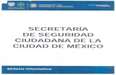 Secretaría de Seguridad Ciudadana de la CDMX · 2020. 9. 4. · de autopartes, presuntamente ro- badas, en el cateo a uninmueble de la colonia Calpultitlán, en Gustavo A Madero.
