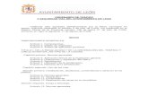 ORDENANZA DE TRAFICO - ileonestaticos2.ileon.com/resources/files/2016/12/5/... · 2018. 4. 21. · ORDENANZA DE TRAFICO. Y SEGURIDAD VIAL DEL AYUNTAMIENTO DE LEON. Habiendo sido aprobada