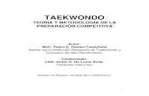 TAEKWONDOzorrosened.tripod.com/sitebuildercontent/sitebuilder...3 PROLOGO Taekwondo. Teoría y metodología de la preparación competitiva, es un libro cuyo alcance irá más allá