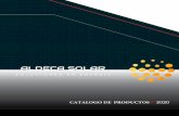 CATALOGO DE PRODUCTOS III - ... CATLOGO DE PRODUCTOS III 2018 11 Mأ“DULOS SOLARES PRODUCTOS DISPONIBLES