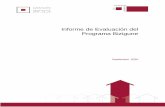 Informe de Evaluación del Programa Bizigune€¦ · Gráfico 3.12 Valoración media de las características de la vivienda del programa Bizigune _____ 22 Gráfico 3.13 Problemas