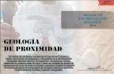 Geología de proximidad - Cabildo de Lanzarote · 2017. 6. 16. · El curso se desarrrolló en el salón de actos del Cabildo de Lanzarote y abarcó concep - tos y procesos básicos