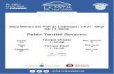 Pablo Tarditti Saracco...Mitja Marató del Prat de Llobregat i 5 Km - Mitja 04-11-2018 Pablo Tarditti Saracco Temps Oficial 1:15:58 Temps Real 1:15:55 Dorsal 25 Sexe M Categoria M1