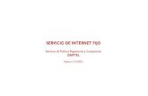 SERVICIO DE INTERNET FIJO · 2021. 1. 15. · 2. Oferta Comercial Residencial de Internet Fijo Alámbrico 2.2 Telefónica del Perú: Movistar Speedy Nota: • Tarifas establecidas