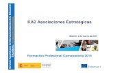 N PROFESIONAL KA2 Asociaciones Estratégicas · 2016. 4. 21. · plataformas TIC Cooperación con países asociados en E. Superior (especialmente países vecinos) ARQUITECTURA KA2.