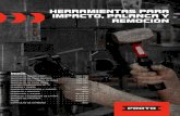 HERRAMIENTAS PARA IMPACTO, PALANCA Y REMOCIÓNferrotools.com/PDF/Proto/CATALOGO PROTO ACTUAL_compressed... · 2019. 10. 31. · Fáciles de reemplazar. PUNTAS DE MARTILLO DE CARA