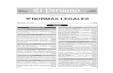 Cuadernillo de Normas Legales - Gaceta Jurídica · 2013. 4. 11. · NORMAS LEGALES El Peruano 437654 Lima, sábado 26 de febrero de 2011 RR.VMs. Nºs. 100 y 110-2011-MTC/03.- Otorgan