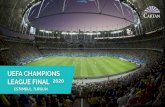 LEAGUE FINAL UEFA CHAMPIONS - Cartan Global ... equipo de todas las ligas europeas y sus principales