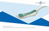 Sistema de placas para clavícula · Pagina 2 WINSTA-C Introducción Especificaciones del implante Sistema de placas para clavícula WINSTA-C de Marquardt ofrece placas y tornillos