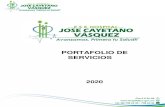 PORTAFOLIO DE SERVICIOS · 2020. 7. 21. · OBJETIVOS ESPECÍFICOS - Fortalecer la adherencia a los componentes del Sistema Obligatorio de Garantía de Calidad con énfasis en la