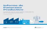 Informe de Panorama Productivo - Argentina ... INFORME DE PANORAMA PRODUCTIVO 2 Indicador ene.20 feb.20 mar.20 abr.20 may.20 jun.20 jul.20 ago.20 sep.20 Índice adelantado de producción